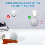 Wall Mount for Alexa Dot 4th Gen - White