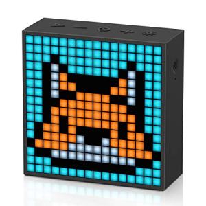 Pixel Art LED Bluetooth Speaker with Alarm Clock