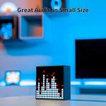 Pixel Art LED Bluetooth Speaker with Alarm Clock