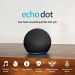 2022 Echo Dot Smart Speaker with Alexa - Charcoal