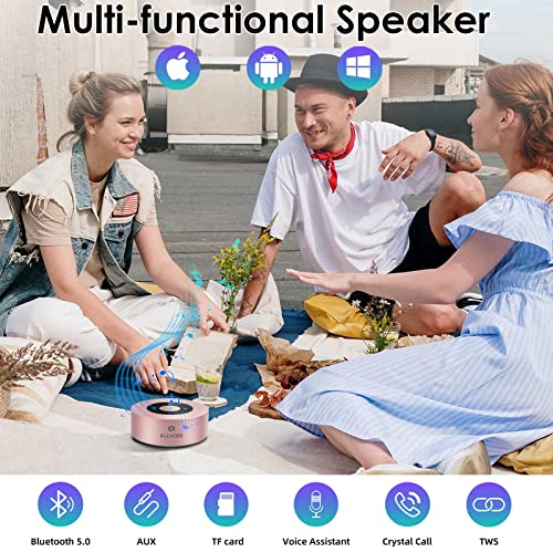 Rose Gold Waterproof Bluetooth Speaker