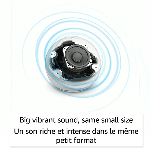 Echo Dot Clock 5th Gen 2022 Cloud Blue