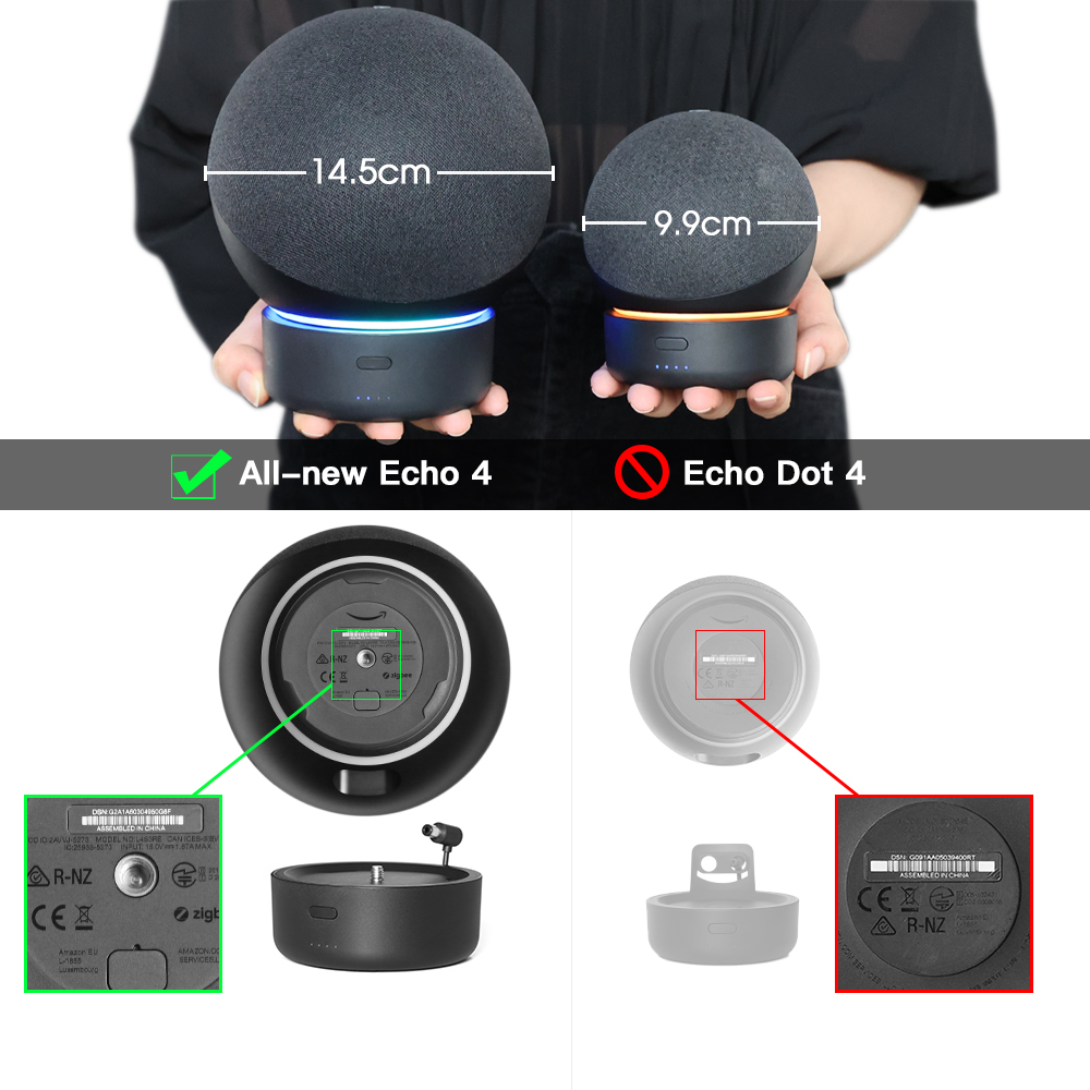 GGMM E4 Battery Base for Echo4 Speakers