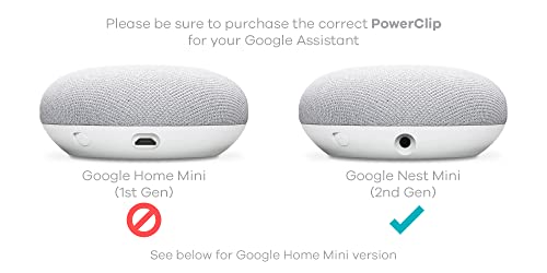 Outlet Mount for Google Nest Mini Speaker