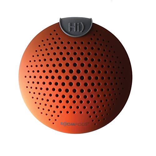 Alexa-enabled Orange Wireless Pocket Speaker