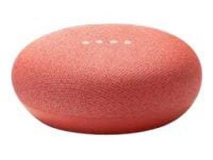Google Home Mini - Coral Bluetooth Smart Speaker