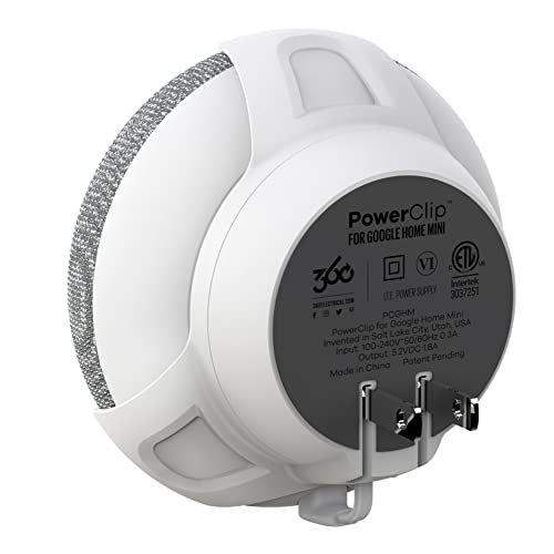 Outlet Mount for Google Nest Mini Speaker