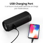 40W Outdoor Bluetooth Speaker with Tri-Bass Effects