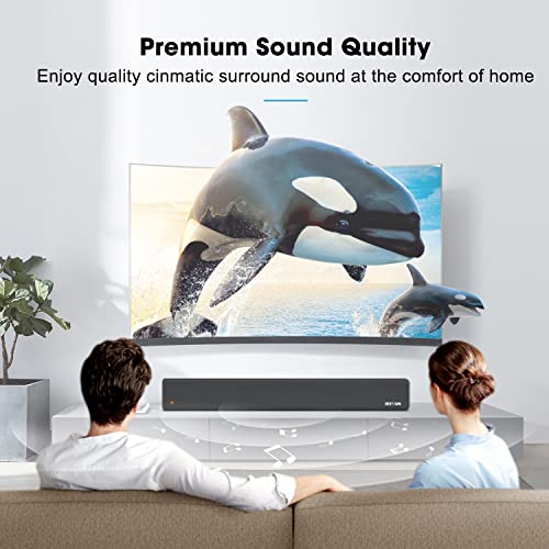 Bestisan 2.1 Channel 100W Soundbar with Subwoofer