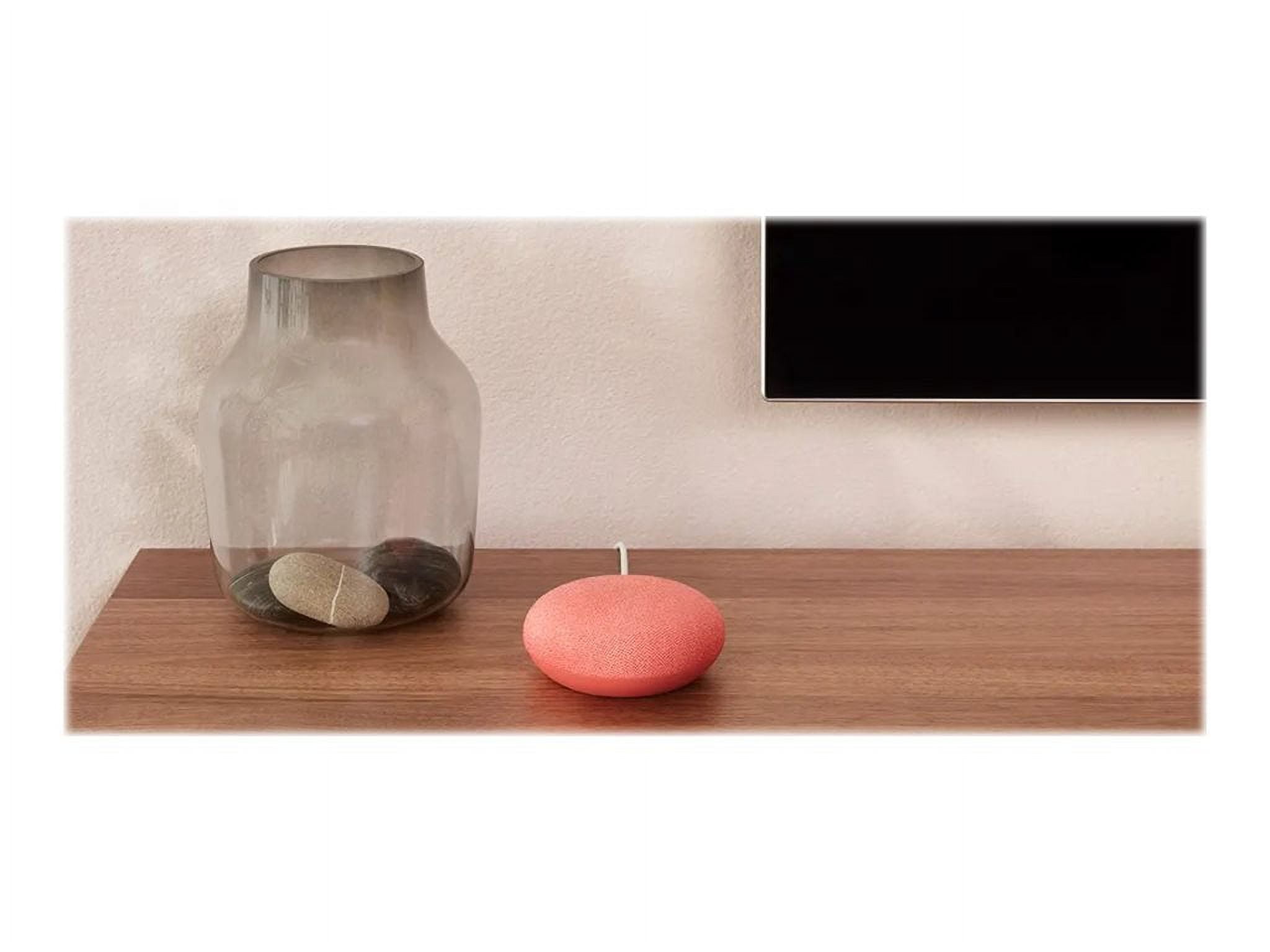 Google Home Mini - Coral Bluetooth Smart Speaker