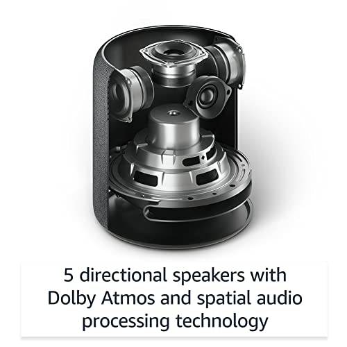 Echo Studio Smart Speaker with Dolby Atmos - Charcoal