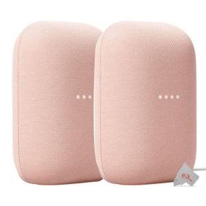 Pair of Google Nest Audio Smart Speakers