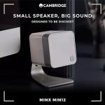 Compact Black Cambridge Audio Minx Satellite Speaker