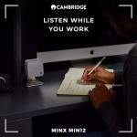 Compact Black Cambridge Audio Minx Satellite Speaker