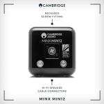 Compact Black Cambridge Audio Minx Satellite Speaker