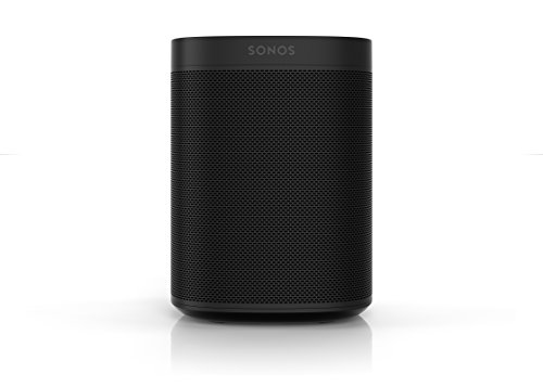 Smart Sonos One speaker with voice control (Black)