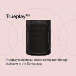 Smart Sonos One speaker with voice control (Black)
