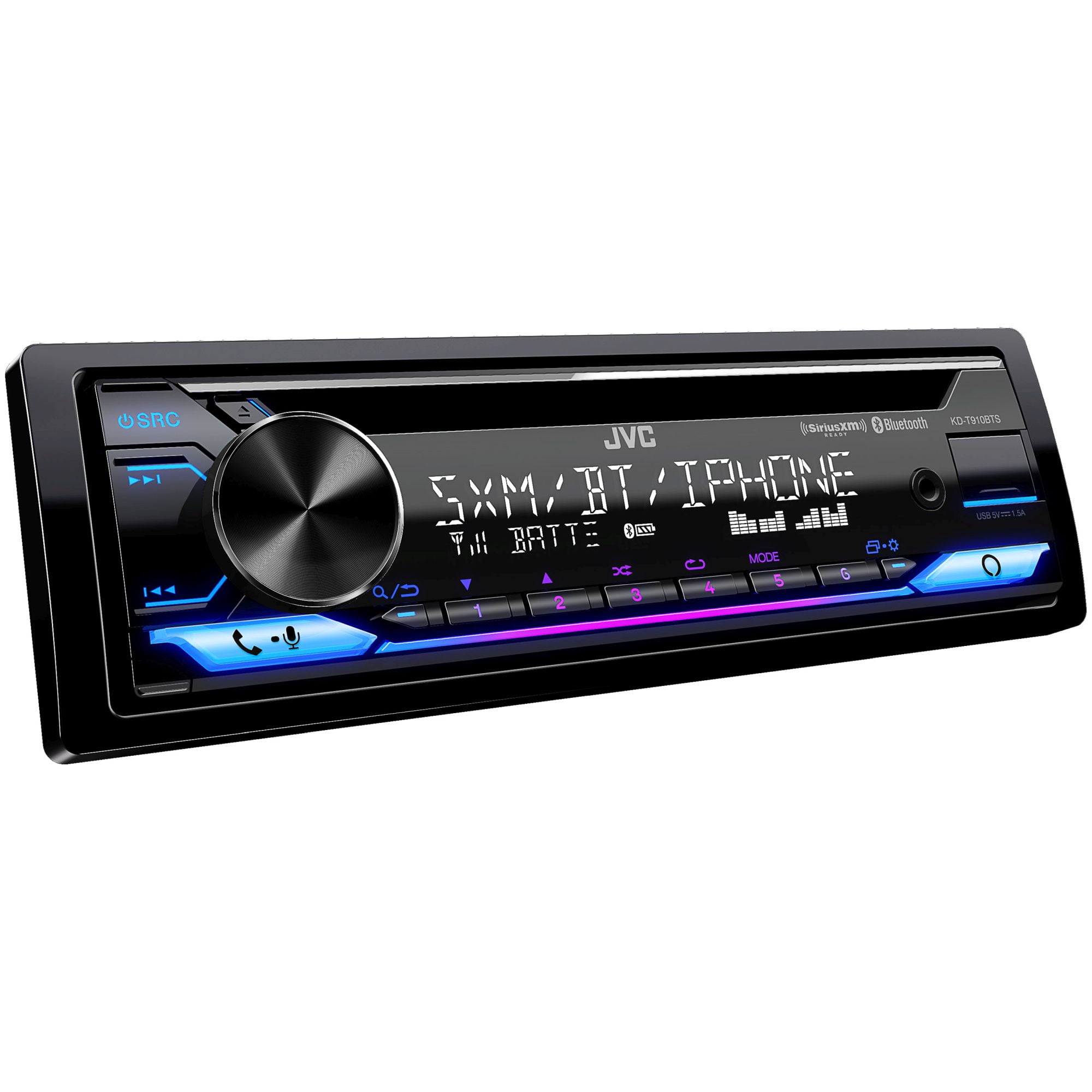 JVC CD Bluetooth Receiver + Speakers