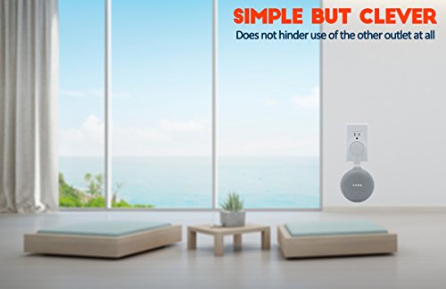 Wall Mount for Google Home Mini (White)