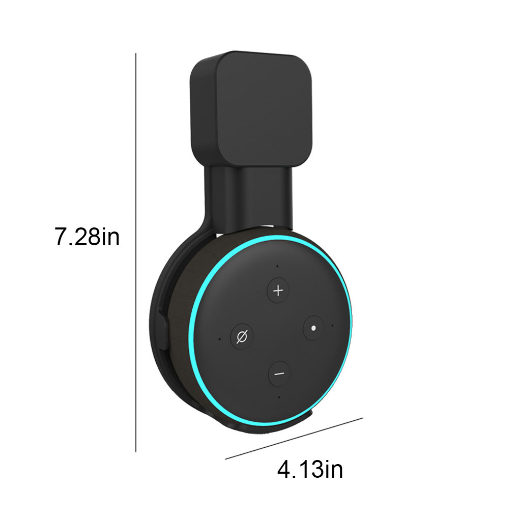 Echo Dot 3 Wall Mount with Cable Management