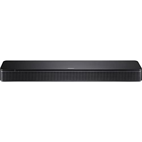 Bose Bluetooth Small Soundbar for TV, Black
