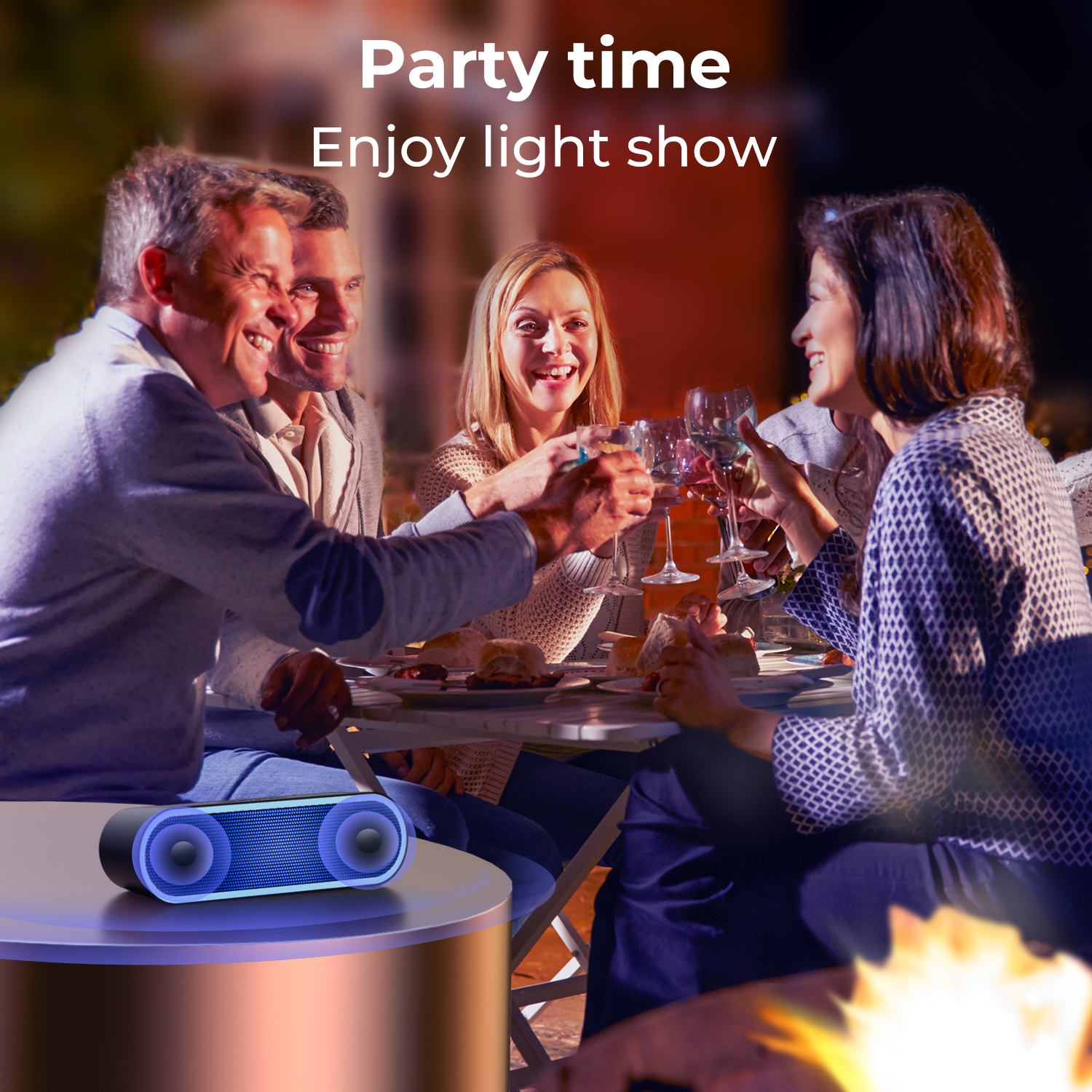 Colorful Bluetooth Speakers for Home and Office