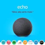 Echo 4 | Premium Sound, Smart Hub & Alexa