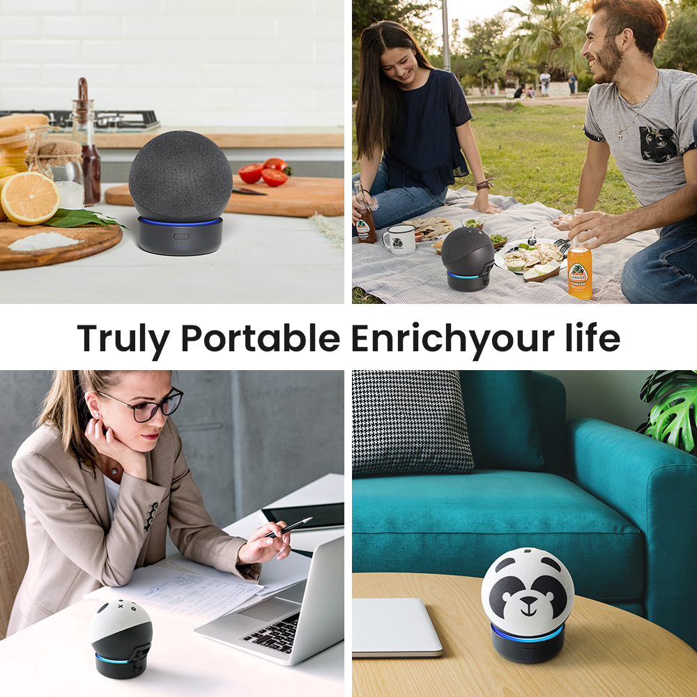 GGMM D4 Battery Base for 4th Gen Echo Dot