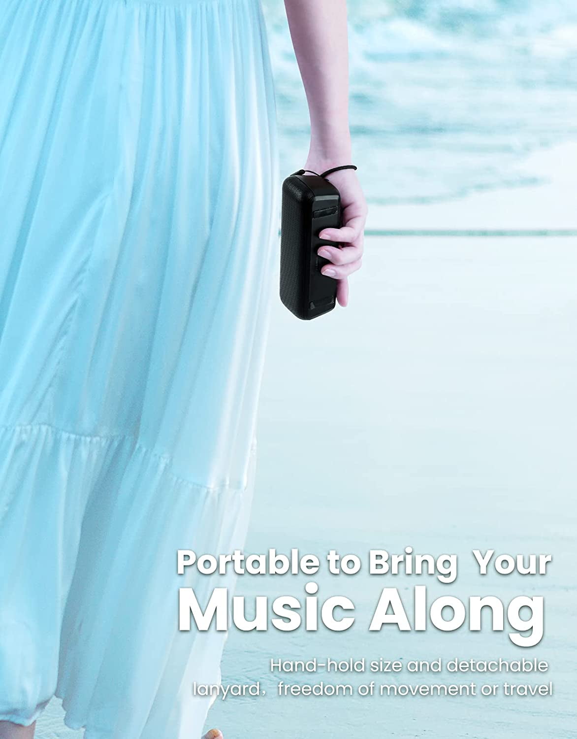 Wireless Portable TWS Speaker for Home and Travel