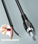Speaker Wire to RCA Adapter