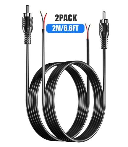 Speaker Wire to RCA Adapter