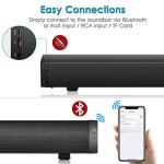 Wireless PC Soundbar for Home Theater Stereo
