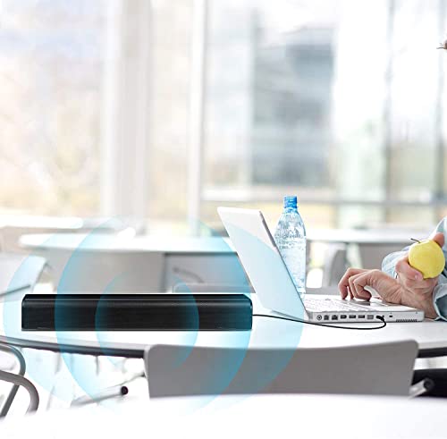 Wired & Wireless Soundbar for PC/Laptop/Tablet/Smartphone