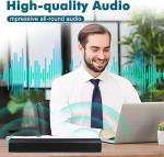 Wired & Wireless Soundbar for PC/Laptop/Tablet/Smartphone