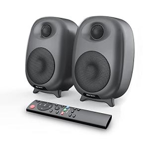 50W Bookshelf Speakers with Bluetooth & Optical Input