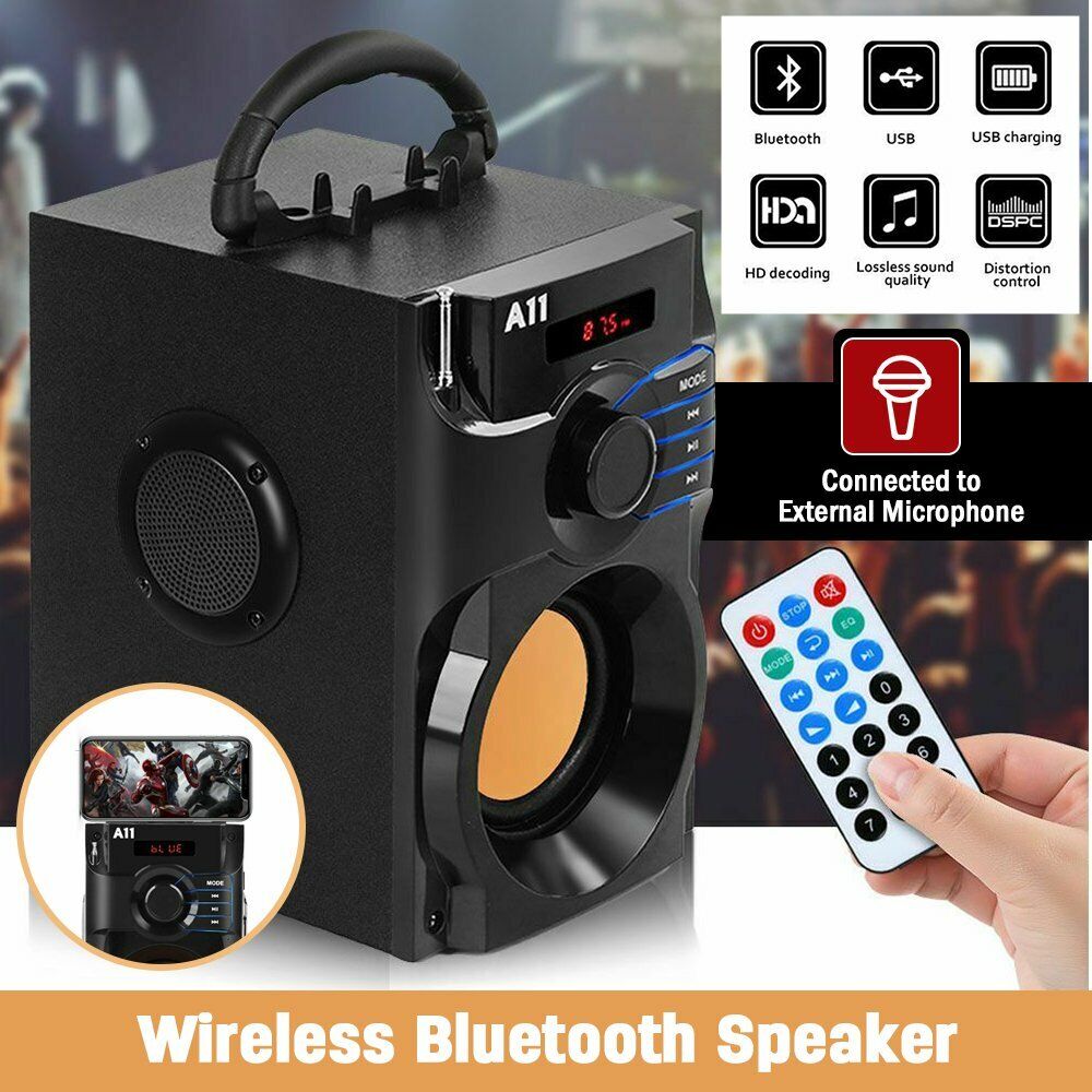 Wireless Bluetooth Sound Box for Home Theater & Parties
