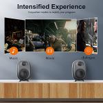 50W Bookshelf Speakers with Bluetooth & Optical Input