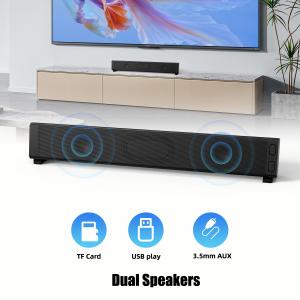 BT Wireless Dual Soundbar with Subwoofer