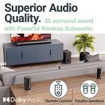 Majesty 5.1 Surround Sound System with Wireless Subwoofer