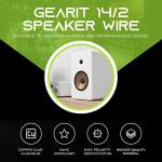 GearIT 14AWG Speaker Wire - 100ft