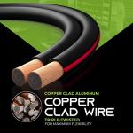 GearIT 14AWG Speaker Wire - 100ft