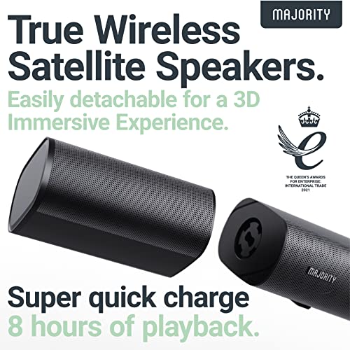 Majesty 5.1 Surround Sound System with Wireless Subwoofer