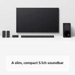 Sony Soundbar with Wireless Rear Speakers and Subwoofer