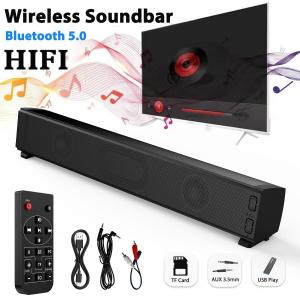 Wireless Dual Speaker Soundbar for Home Theater
