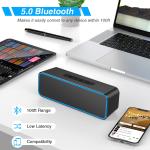 Wireless Portable Outdoor Speaker with Dual Pairing