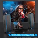 Wireless Portable Outdoor Speaker with Dual Pairing