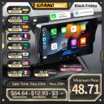 7" Universal Wireless Car Speaker with Touch Screen