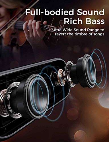 Enhanced Waterproof Bluetooth Speaker for Outdoor Activities