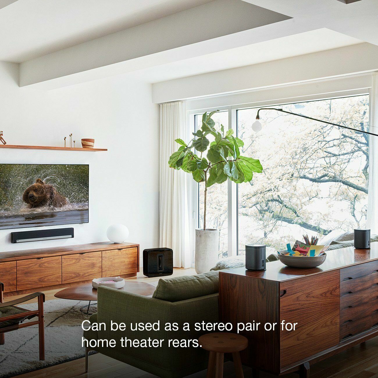 Sonos Play:1 - Smart Wireless Speaker - Black