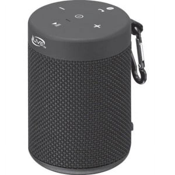 iLive Black Waterproof Bluetooth Speaker